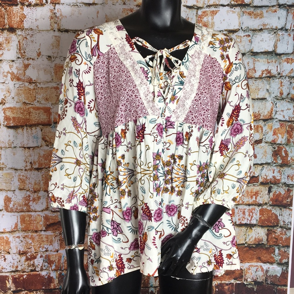 Signature Studio Floral Print Blouse